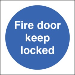 Fire Door Keep Locked