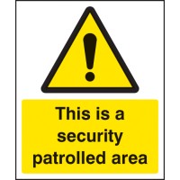 This Is a Security Patrolled Area