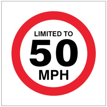 Limited to 50mph