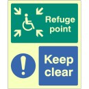 Refuge Point Keep Clear