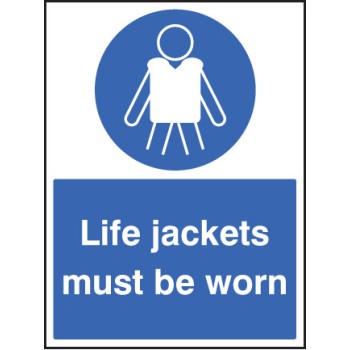 Life Jackets Must be Worn