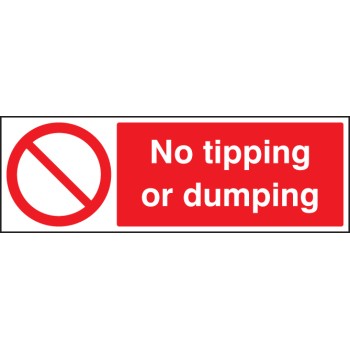 No Tipping Or Dumping