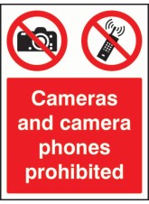 Cameras and Camera Phones Prohibited