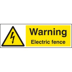 Warning - Electric Fence