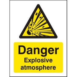 Danger - Explosive Atmosphere BS5499