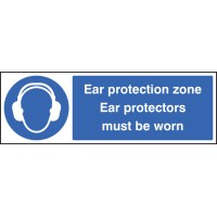 Ear Protection Zone Ear Protectors Must be Worn