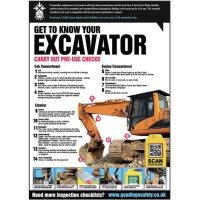 Excavator Inspection - Poster