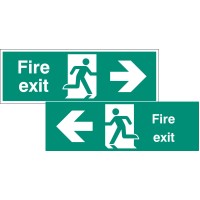 Double Sided Large Fire Exit - Left / Right