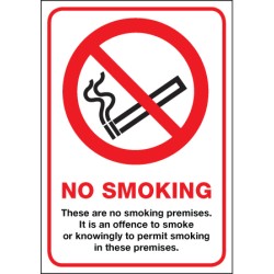 No Smoking Premises - (Scotland)