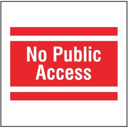 No Public Access - Add a Logo - Site Saver