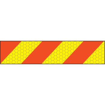 ECE70 Vehicle Marking Plate - Left Hand Chevron