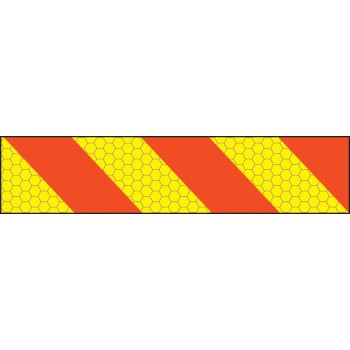 ECE70 Vehicle Marking Plate - Right Hand Chevron