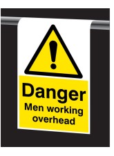 Roll Top - Danger - Men Working Overhead