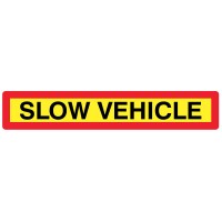 Slow Vehicle Panel - Long Length