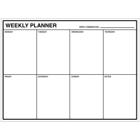 Weekly Planner - Dry Wipe Board