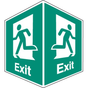 Exit - Projecting Sign