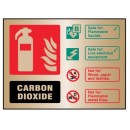 CO2 Carbon Dioxide Extinguisher Identification