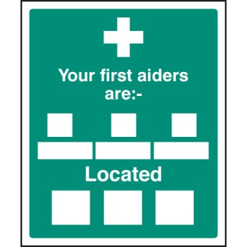 Your First Aiders Are