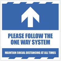 Arrow Up - Follow the One Way System