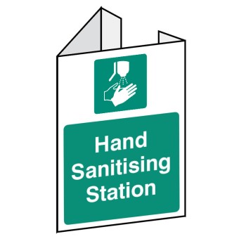 Hand Sanitising Station - Projecting Sign